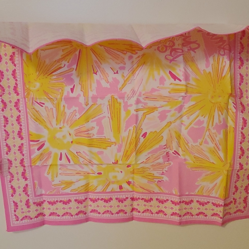 Lilly Pulitzer Be the Sunshine scarf